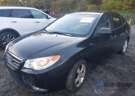 2007 Hyundai Elantra Gls/Limited/Se from USA, damaged, VIN KMHDU46D57U123086